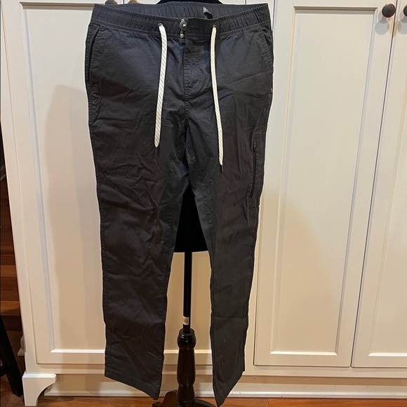 Vuori Pants - VUORI THE RISE THE SHINE WOMENS SZ L V416 JOGGER PANTS WITH DRAWSTRING EUC